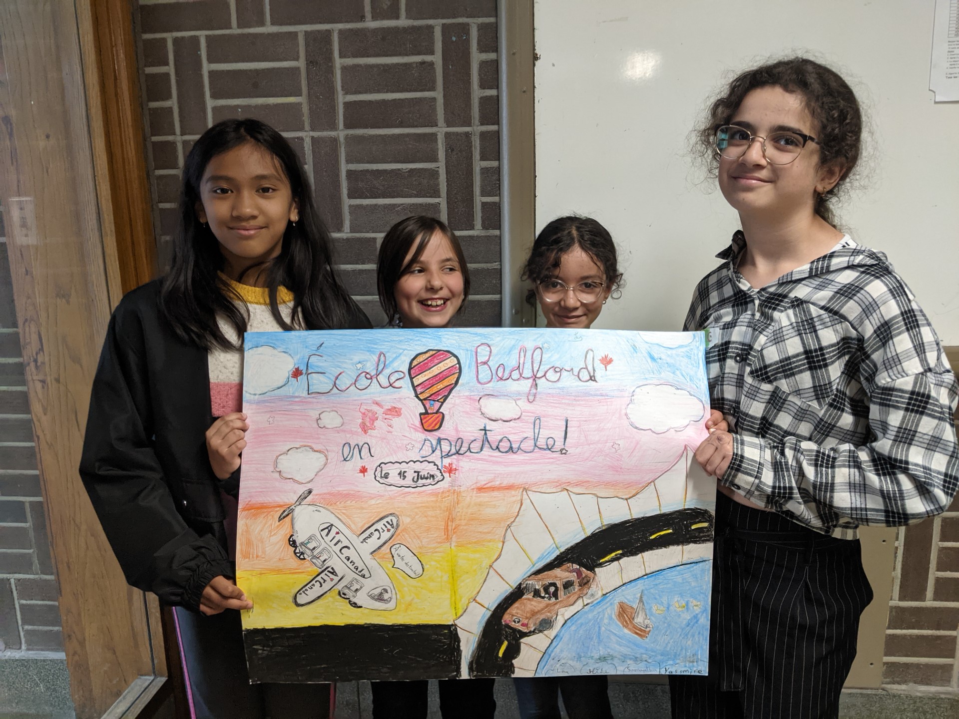 Spectacle de musique et de théâtre École Bedford